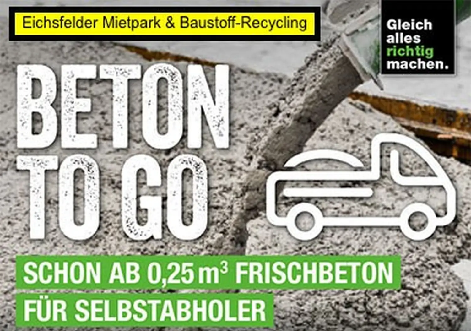 Günther - Plakat für Beton