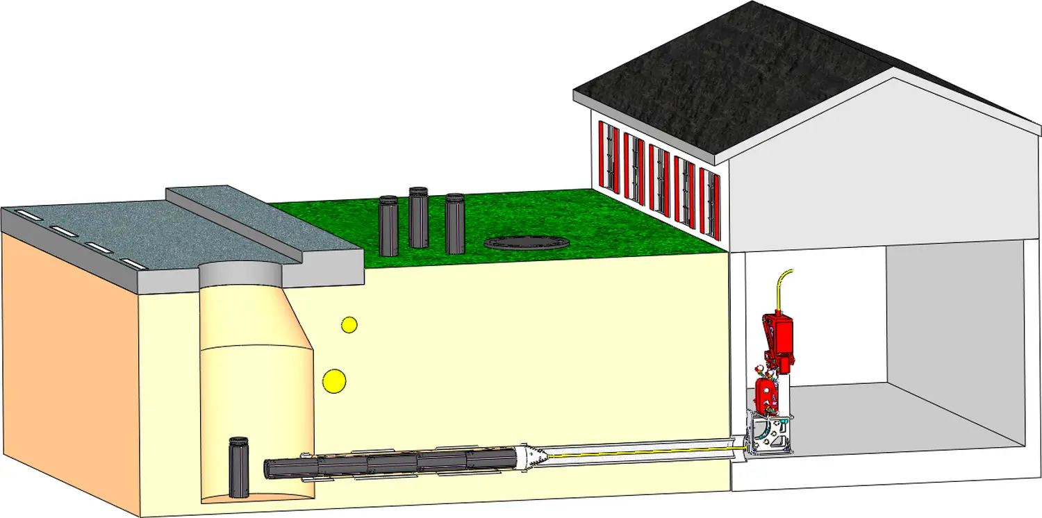 Günther - Berstlining mit Kurzrohren
