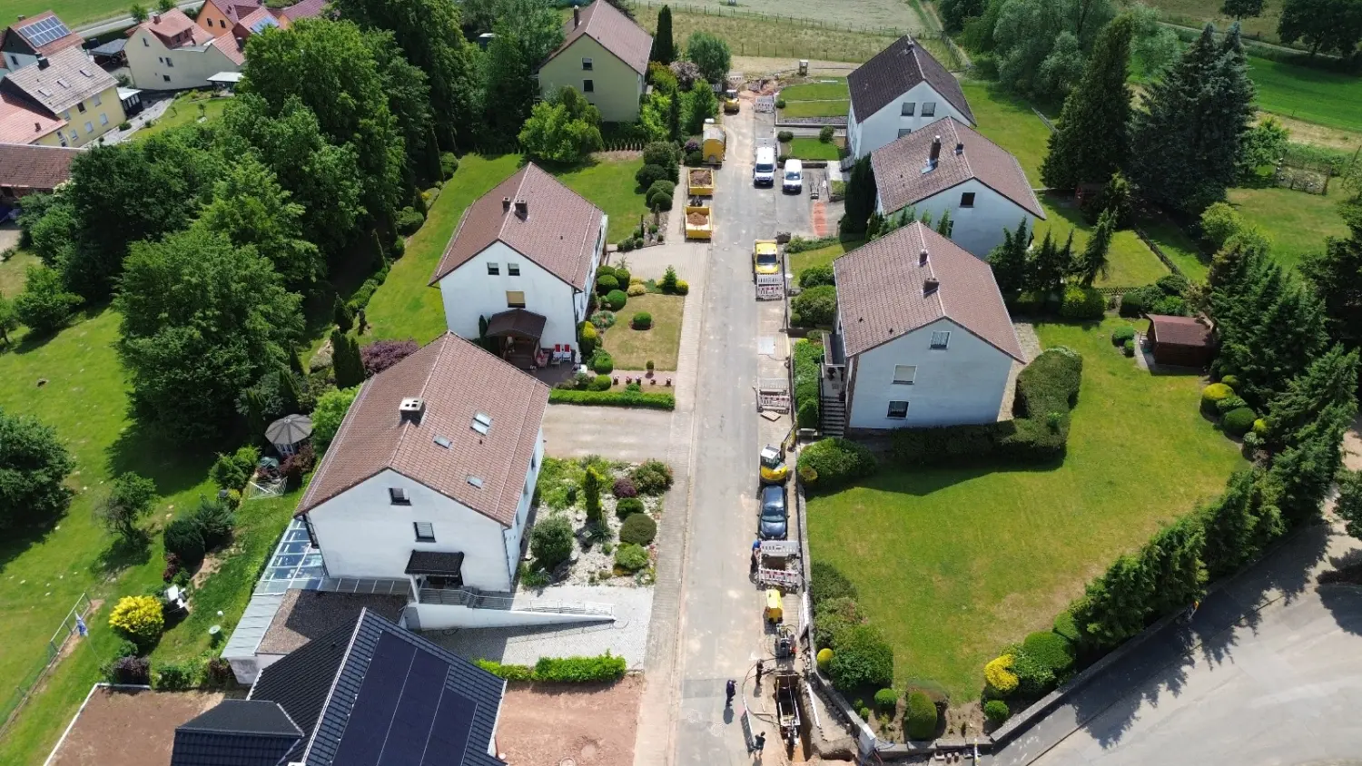 Günther - Straße und Häuser